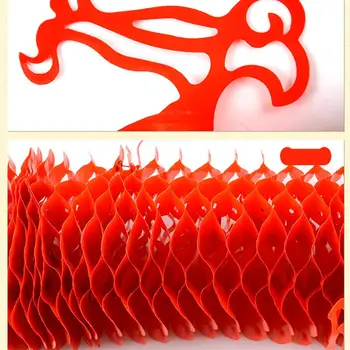 1/1.5 M Chineză Anul Nou Festivalul De Primăvară Dragon Felinar Ghirlanda Decor Agățat Mall Supermarket Ornament