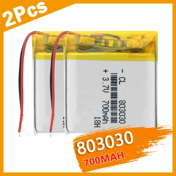 2020 de Brand Nou 2 buc Baterie Litiu-Polimer 3.7 V 803030 Model Batteria 700Mah Capacitate Reîncărcabilă de Celule de Înlocuire pentru GPS MID