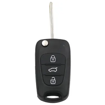 3 butoane 433mhz ID46 CHIP Pliere flip de la Distanță cheie fob pentru Kia Rio Ceed Cee ' d CeedPro Picanto Sportage pentru CE0682 modele TOY40