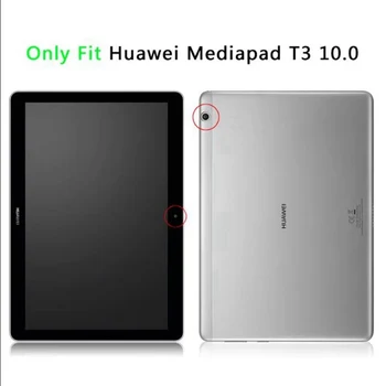360 Rotativ Pliante Caz pentru Huawei MediaPad T3 10 9.6 AGS-L09 AGS-L03 Funda Acoperire pentru Onoarea de a Juca Pad 2 9.6 inch comprimat caz