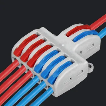 5/10 BUC SPL 62/42 Rapid Splitter electric plug-in mai Multe sârmă conector Universal Compact cabluri conectori bloc terminal