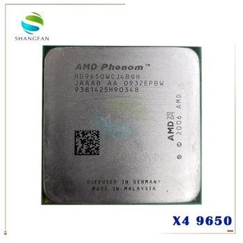 AMD Phenom X4 9650 X4-9650 DeskTop Quad-Core 2.3 GHz CPU HD9650WCJ4BGH Socket AM2+/940pin