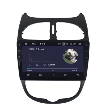 Android 10.0 4G+64GB Mașină de Navigare GPS pentru Peugeot 206 2000-2016 auto Auto Stereo Capul Unitate Multimedia Player Radio Recorder dsp