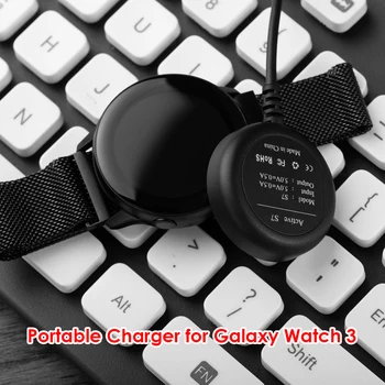 Ceas inteligent USB Încărcător Cablu de Cumpărături în aer liber Accesorii pentru Galaxy Watch 3 Active 1 2 Putere Adaptor Cradle