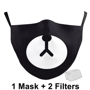 Crăciun Imprimare gura Masca Reutilizabile de Protecție PM2.5 Hârtie de Filtru Masca anti praf masca de Fata bacterii dovada Gripa MaskFamily parte