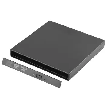 Desktop DVD Cabina USB 2.0 Mobile Disk Notebook ABS 12.7 mm SATA Portabil Laptop PC CD-ROM 480Mbps Unitate Optica Caz