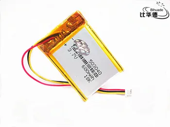 JST PH 1,0 mm 3 pin Litru de energie baterie 3.7 V 600mAH 503040 Polimer litiu-ion / Li-ion pentru tablet pc-ul BĂNCII,GPS,mp3,mp4
