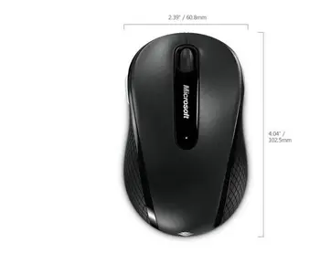 Microsoft 4000 de 2.4 GHZ Wireless Mouse Blue Track Pentru Laptop MAC