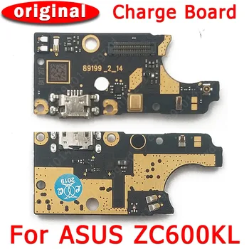 Original Portul de Încărcare pentru ASUS ZenFone 5 Lite ZC600KL de Încărcare USB Board PCB Conector Dock Cablu Flex Înlocuire Piese de Schimb