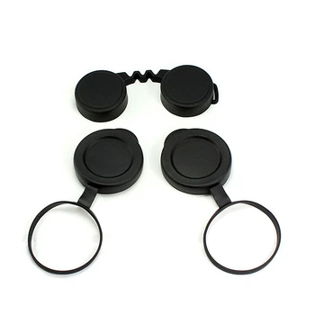 Profesionale Binoclu 10x42 Capace Lentile Obiectiv de Protecție Capac de Cauciuc Ocular Praf Costum Pentru Binoclu Compact Proteja cel Mai bine
