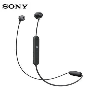 SONY WI-C300 Wireless Căști Stereo Bluetooth Sport Căști HIFI Joc Cască Handsfree cu Microfon pentru iPhone/Samsung telefoane