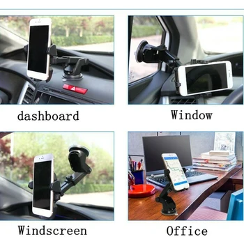 Suport parbriz Retractabil ventuza Universal Suport Telefon Auto Holder Suport Rotativ Interior GPS Suport Auto Blocare ABS