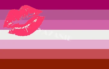 YAZANIE 128*192cm/160*240cm/192*288 cm LGBT Lesbiană, Bisexual, Transgender Lesbiene Mândrie Steaguri și Bannere Masina Mână Steagul