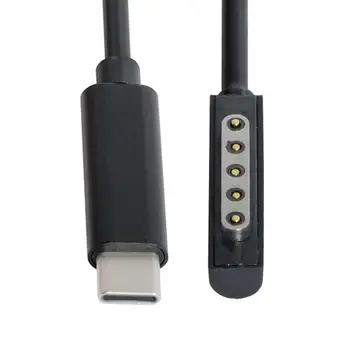 USB 3.1 de Tip C USB-C DC 12-15V la Suprafață Magnetică Pro1 Pro2 RT Cartea de Încărcare Cablu 1.5 m 5FT