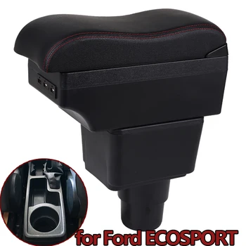 Pentru Ford ECOSPORT Cotiera Cutie Centrală a Stoca Conținut Ford ECOSPORT Armres Cutia Cu Interfata USB Model Generic