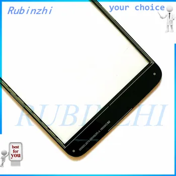 RUBINZHI Gratuit Banda 3M Moible Telefon cu Senzor Tactil Pentru Homtom S7 Ecran Tactil Panoul Frontal Sticla Digitizer