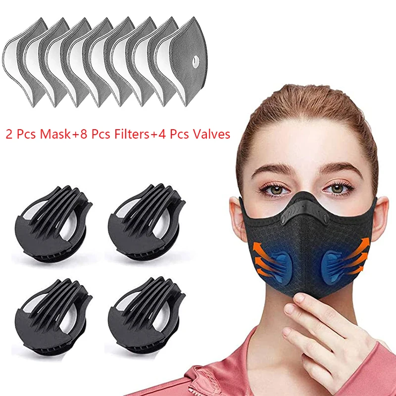 masca de fata cu filtru de carbon
